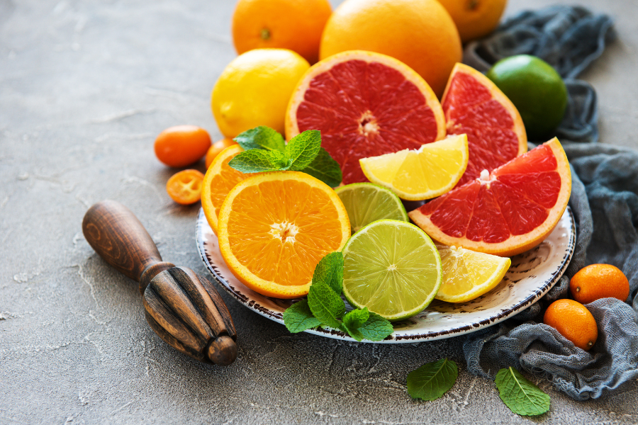 Excessive consumption of citrus fruits